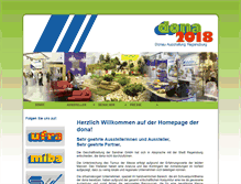 Tablet Screenshot of dona-online.de